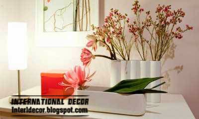 artificial plants for bedroom, stylish flowers