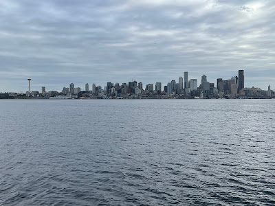 Seattle skyline from the Sound