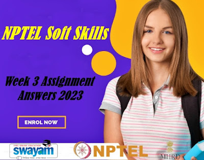 [Week 3] NPTEL Soft Skills Assignment Answers 2023 (July-Oct)