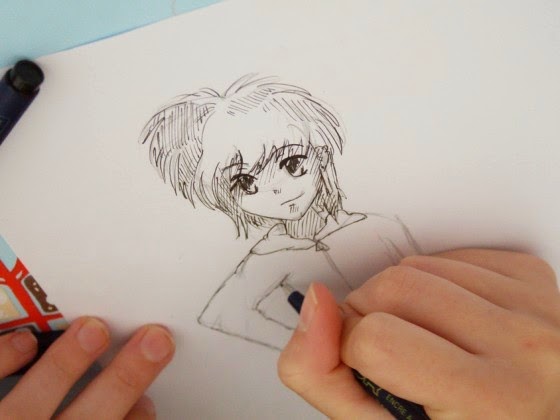 Cara Menggambar Animasi Jepang | Kurniawan Kazeo