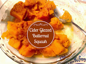 Cider Glazed Butternut Squash