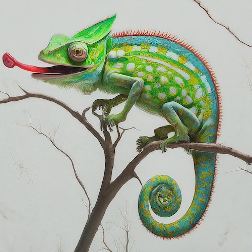 Chameleon Lizard
