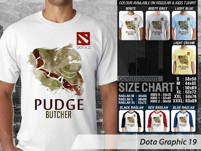 T shirt Dota 2 Pudge 