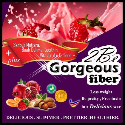 Keanggunan wanita bermula dari dalam: 2be GORGEOUS FIBER