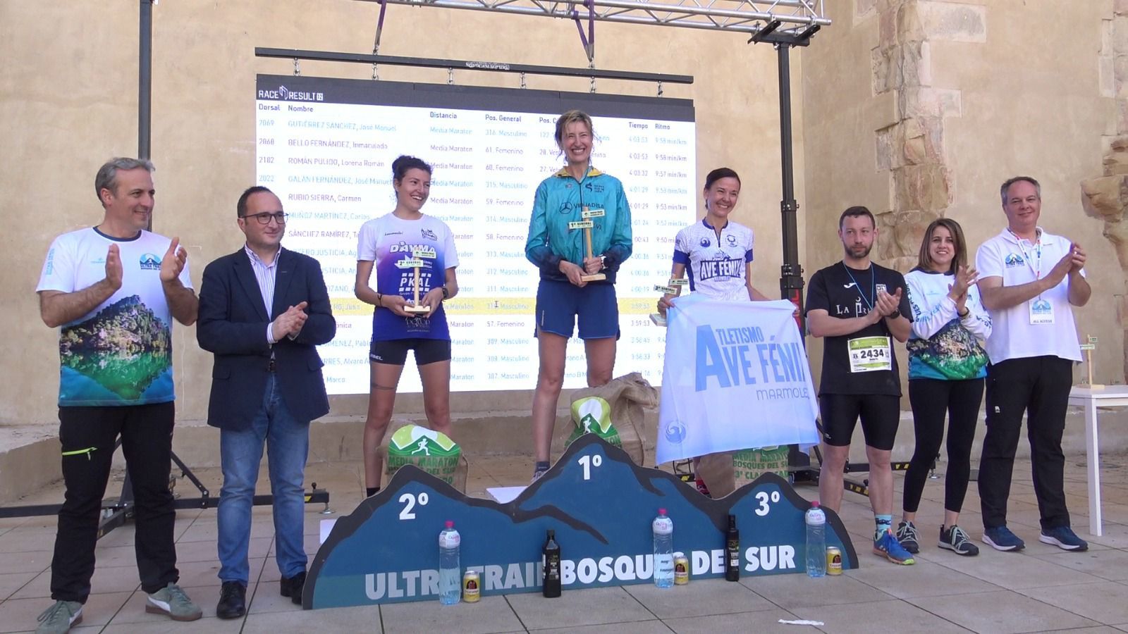 resultados trail bosques del sur 2023