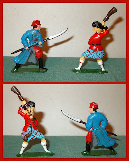 Cossacks; Grunwald 1410; Highlander Flat; Napoleonic Toy Soldiers; Napoleonics; Polish Flats; Polish Production; Polish Toy Soldiers; PZG Flats; PZG Napoleonic Toy Soldiers; PZG Napoleonics; PZG Plastic Toy Figures; PZG Poland; PZG Toy Soldiers; PZG ZSP; Small Scale World; smallscaleworld.blogspot.com; Urlich von Jungingen; Winged Hussar;