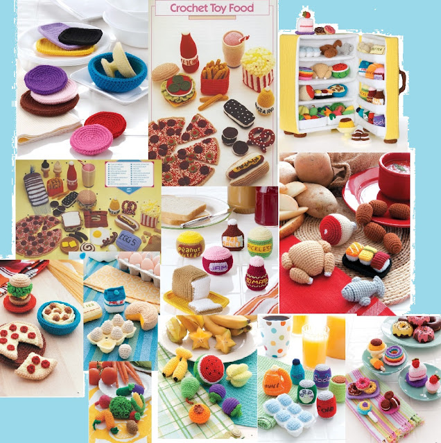 Crochet toy food patterns