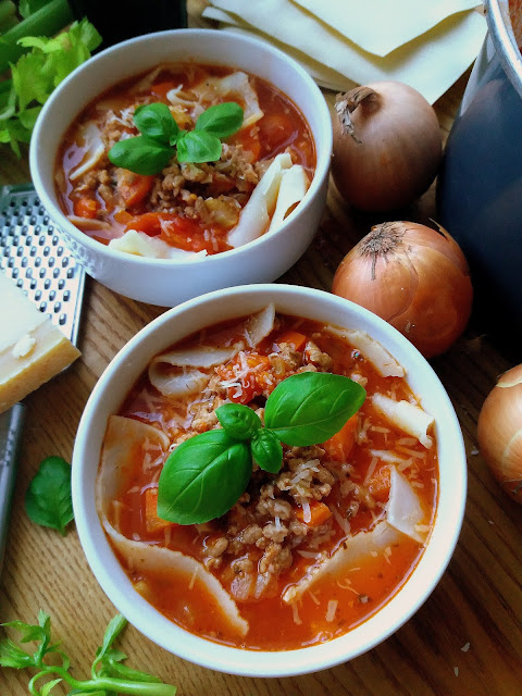 Zupa lazania / Lasagne Soup