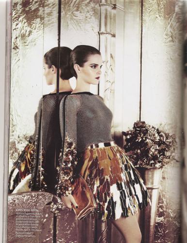 emma watson vogue 2011 us. Emma Watson for US Vogue