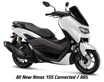 All New NMax Connected ABS dengan suspensi tabung