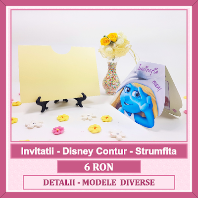 http://www.bebestudio11.com/2017/03/invitatii-botez-disney-contur-strumfita.html