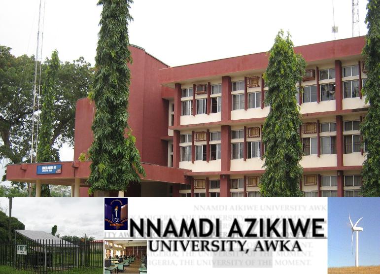 nnamdi azikiwe university the nnamdi azikiwe university awka has ...