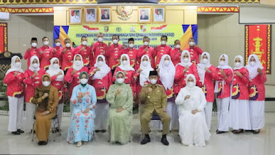 Ketua DPW LASQI Provinsi Kukuhkan Pengurus DPD Kabupaten Lampung Utara