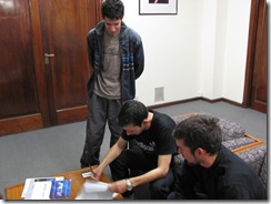 Firma del contrato de los ganadores del programa ANR FONSOFT EMPRENDEDORES 2009