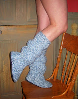 Crocheted Boots Pattern1