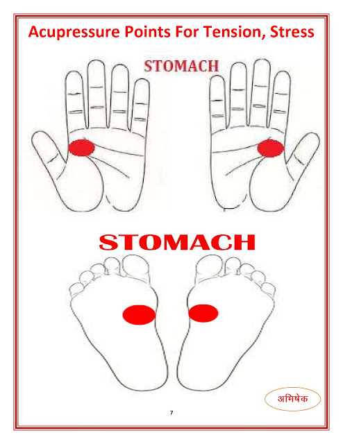 तनाव के लिए एक्यूप्रेशर बिंदु ( Acupressure Points For Tension, Stress)