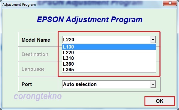 Download Cara Resetter Epson L130, L220, L310, L360, L365 ...