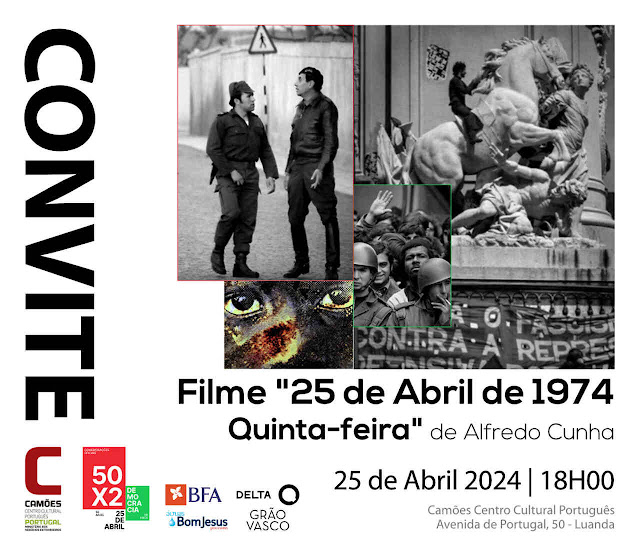 Cartaz alusivo ao filme "25 de Abril de 1974, Quinta-feira".