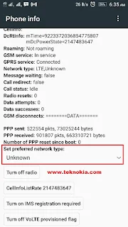  Then in the "SET Preferred Network Type". Choose LTE only for 4G, WCDMA only for 3G, WCDMA/LTE for 4G /3G Dual network. 