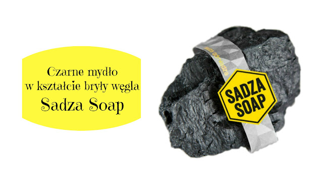 RECENZJA: Czarne mydło w kształcie bryły węgla | SADZA SOAP