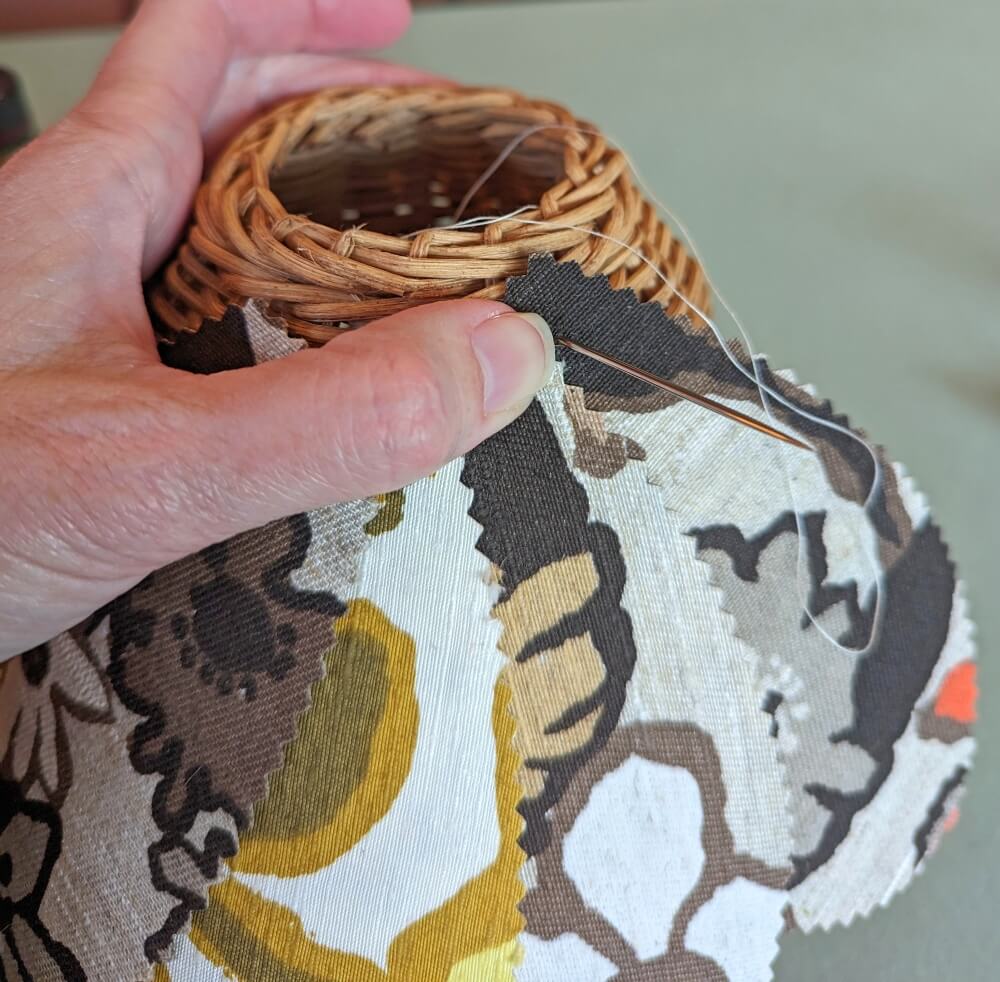 Repurposed Basket Turkey