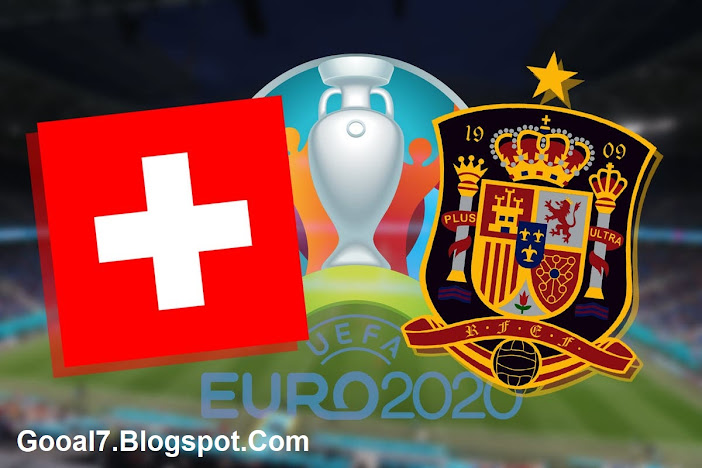 The date of the match between Switzerland and Spain on 02-07-2021 Euro 2020