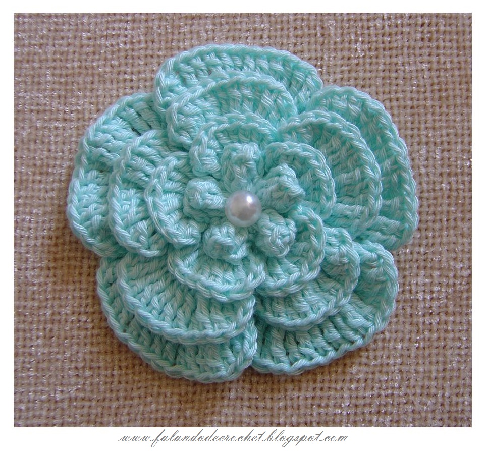 17 melhores ideias sobre Flores De Crochê no Pinterest Rosas de 