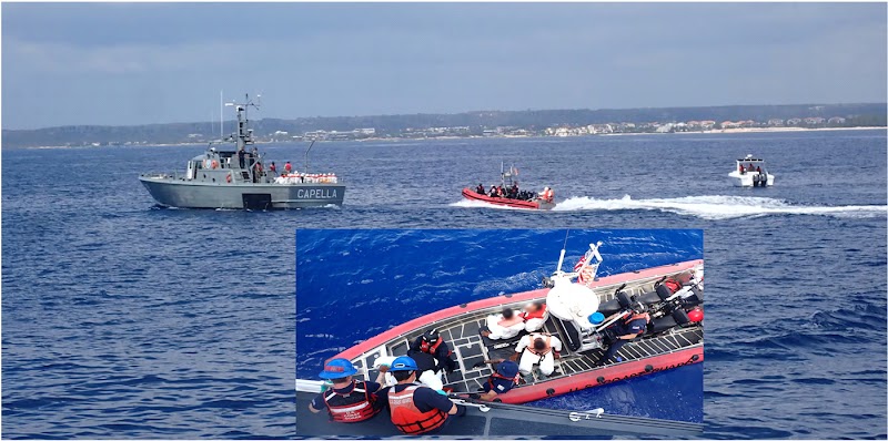 Guardia Costera de EEUU captura 890 dominicanos, 41 haitianos y 1 venezolano en canal de La Mona cuando se dirigían a Puerto Rico y fueron repatriados a RD