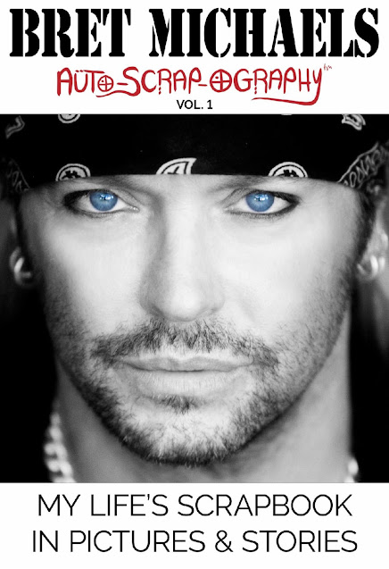 ESPECTÁCULO: Súper estrella del rock Bret Michaels lanza su primer libro: Bret Michaels: Auto-Scrap-Ography