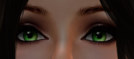 above: SLink Eyescream Deep Green. above: SLink Eyescream Flecked Green