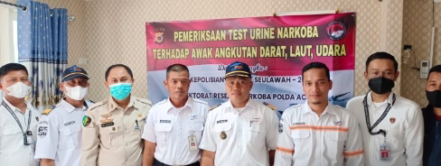 Awak Angkutan Darat, Laut, dan Udara Dicek Urine, Dirresnarkoba: Alhamdulillah semua Negatif