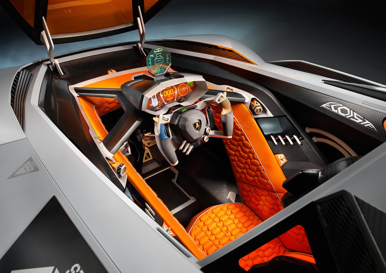 Egoista Lamborghini concept cars and cool single seat