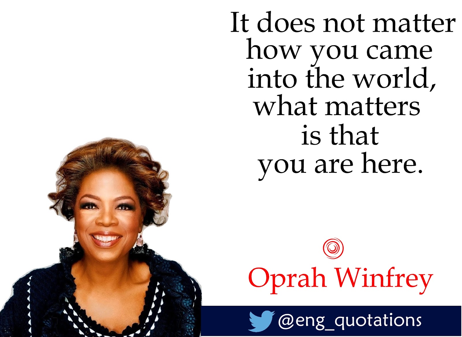 English Motivational Quotes English Motivational Quotes Oprah Winfrey