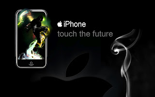 iPhone Touch The Future HD Wallpaper 
