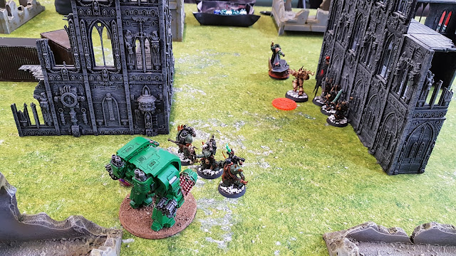 Chaos Space Marines vs Salamanders - 1250pts - Beachhead - a tournament report from Weekend at Burnie's 2 - an invitational event for Moarhammer patrons.