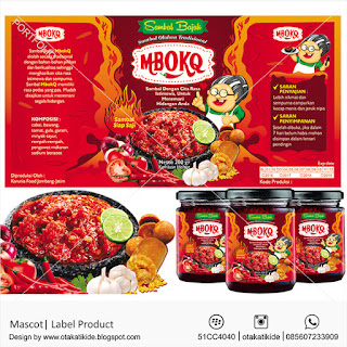 Label Produk Sambal