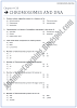 Biology Mcqs XII - Chromosomes and Dna - Mcqs