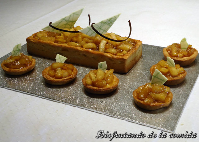 Tarta de Manzana con quiche de Nuez Moscada 