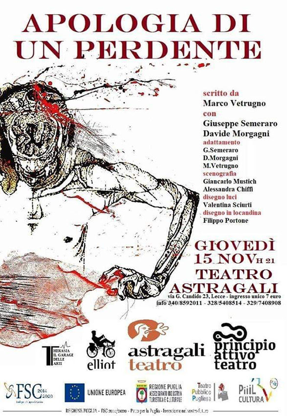 Apologia di un perdente ad Astràgali Teatro