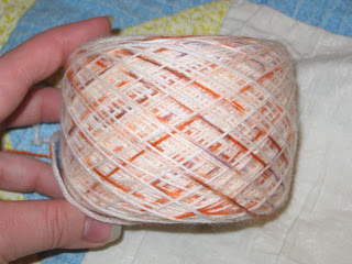 wound sock yarn