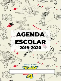 Agenda Escolar Editable Toy Story