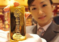 Chinese gold bar