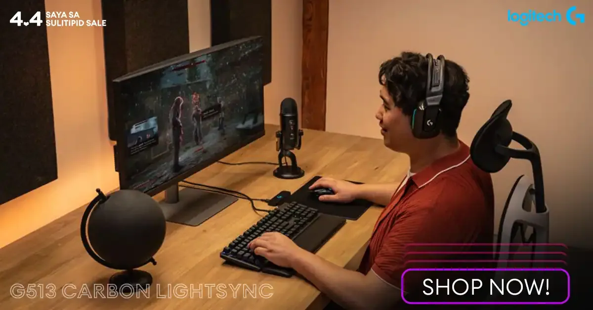 Logitech G513 Carbon LIGHTSYNC RGB Mechanical Gaming Keyboard