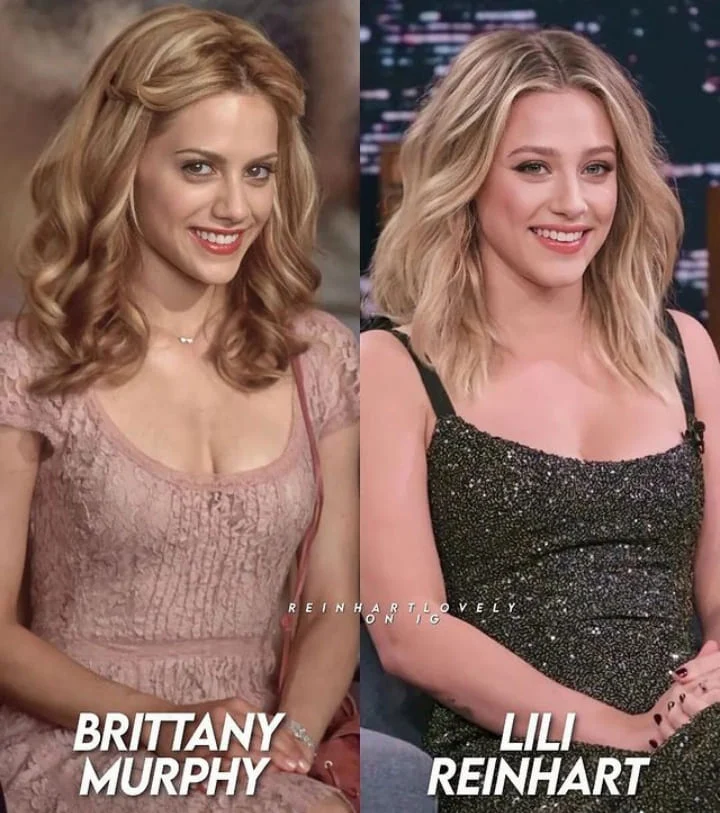 brittany murphy and lili reinhart movie, brittany murphy death, brittany murphy and lili reinhart related, who is lili reinhart's real mom, lili reinhart looks like amber heard, brittany murphy movies, lili reinhart looks like ashley tisdale, charithra chandran brittany murphy, how did brittany murphy die, Is Brittany Murphy related to Lili Reinhart?, What year did Brittany Murphy died?, Who was Brittany Murphys husband?, brittany murphy, lili reinhart, simon monjack, alicia silverstone,