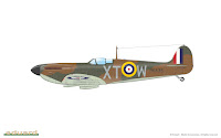Eduard 1/48 Spitfire Mk. Ia (82151) Colour Guide & Paint Conversion Chart