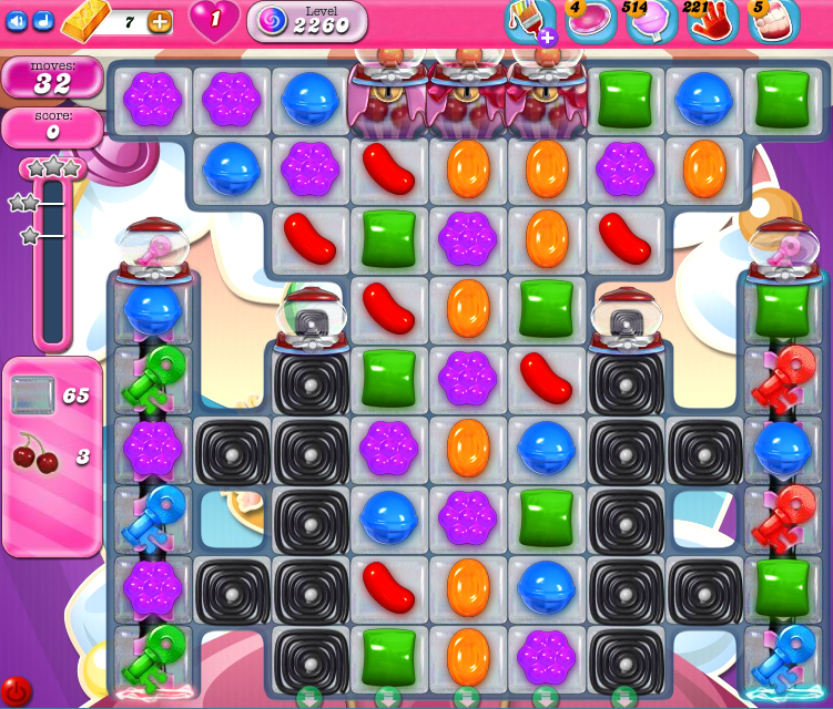 Candy Crush Saga level 2260