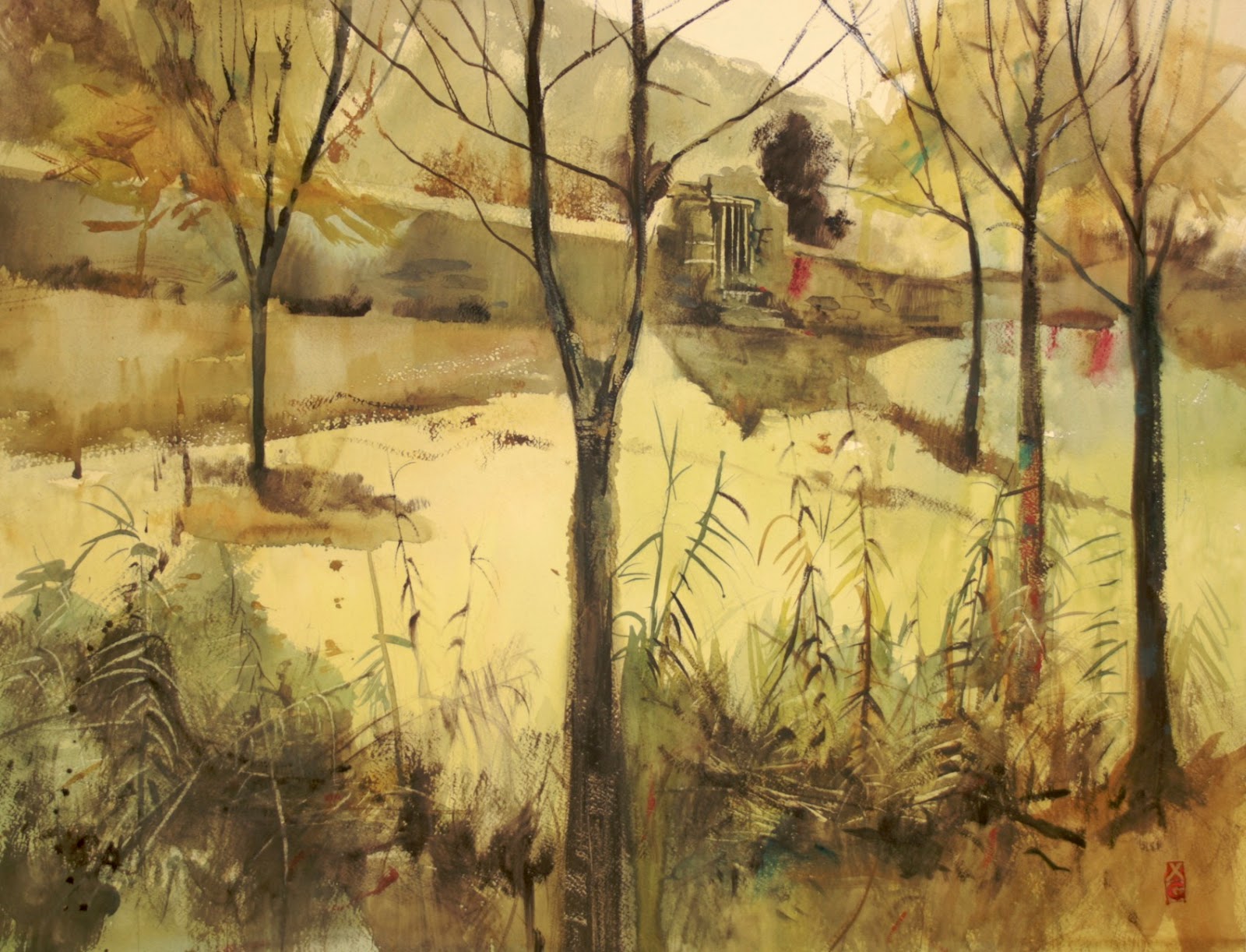 Xavier Gabriel, Xavier Gabriel Puiggròs, aquarel·la, watercolour, landscape