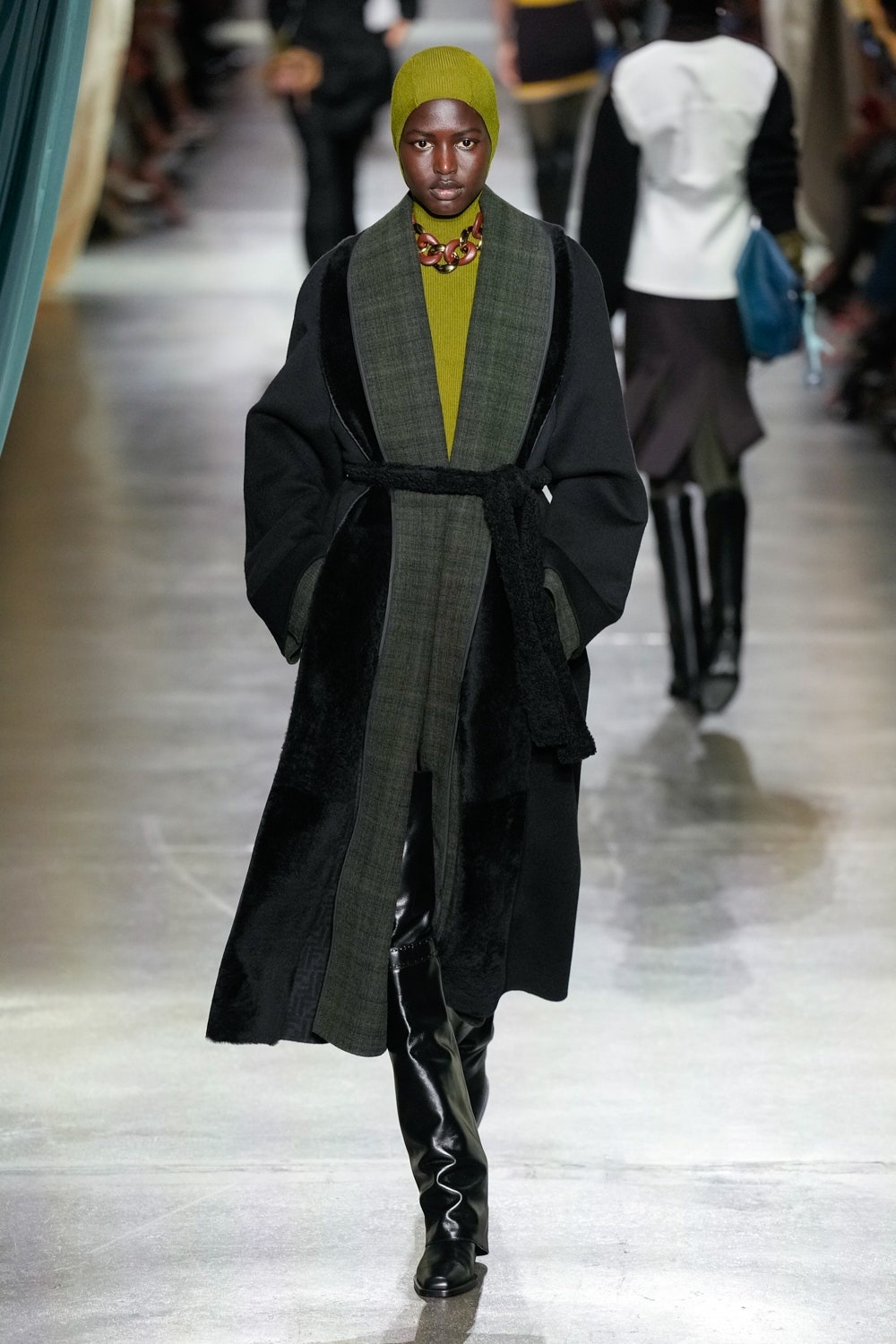 Fendi Fall Winter 2024-2025 collection fashion show at Milano Fashion Week FW24