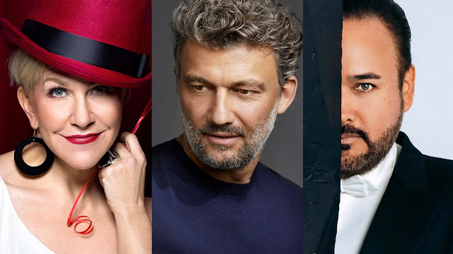 Joyce DiDonato, Jonas Kaufmann y Javier Camarena