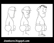 How to draw a boxer. Cartoon art drawing tips
